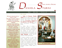Tablet Screenshot of danielasturni.it